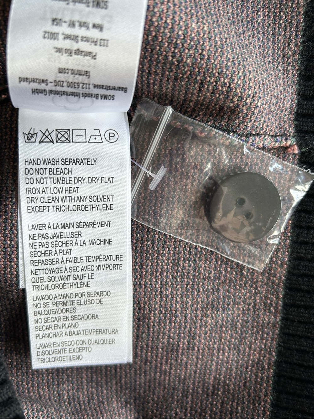FARM Rio Belle Garden Mixed Knit Cardigan Size Large NWT - Picture 7 of 9